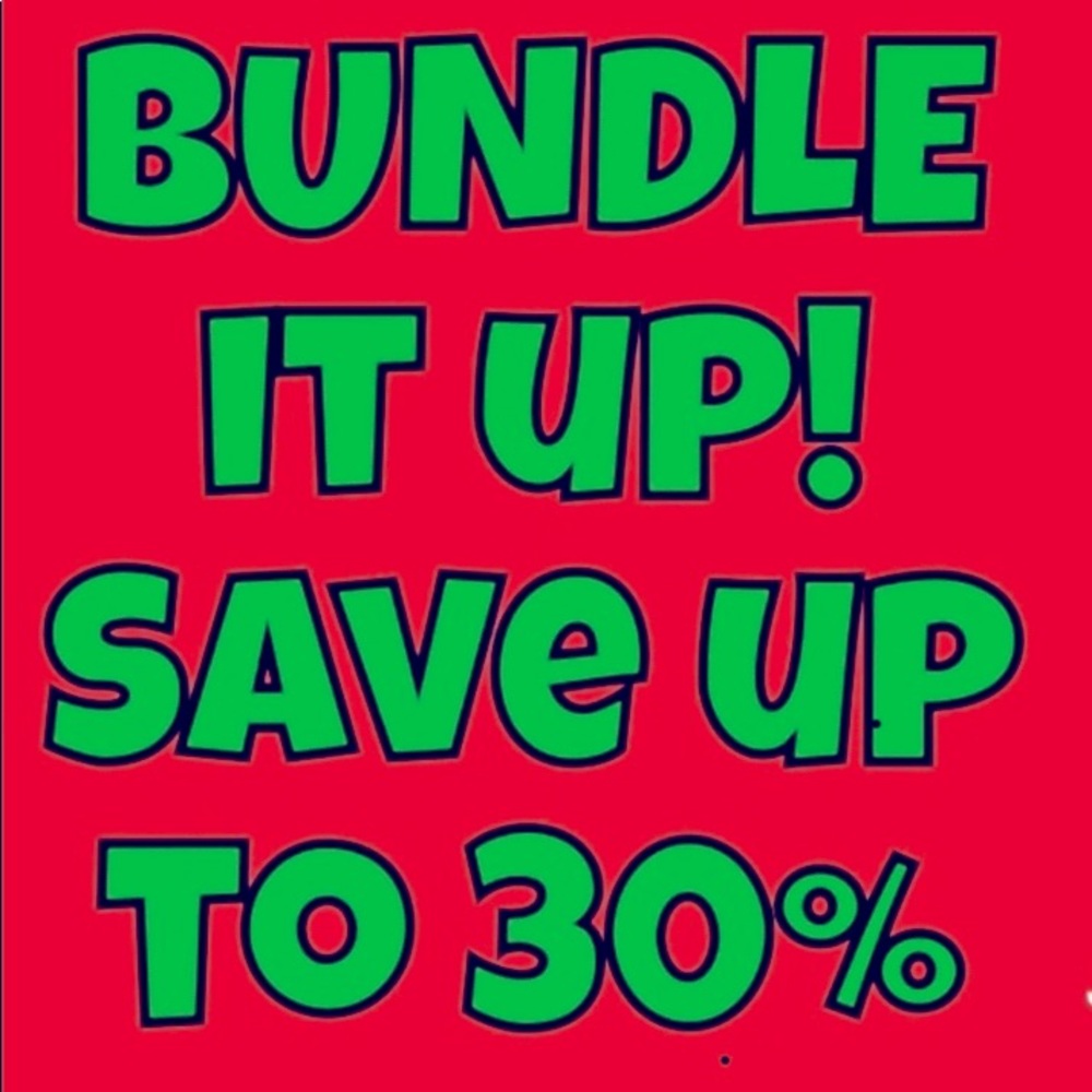 30% off of all bundles of seven items or more automatically